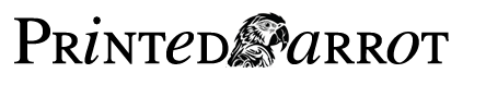 Printed Parrot logo