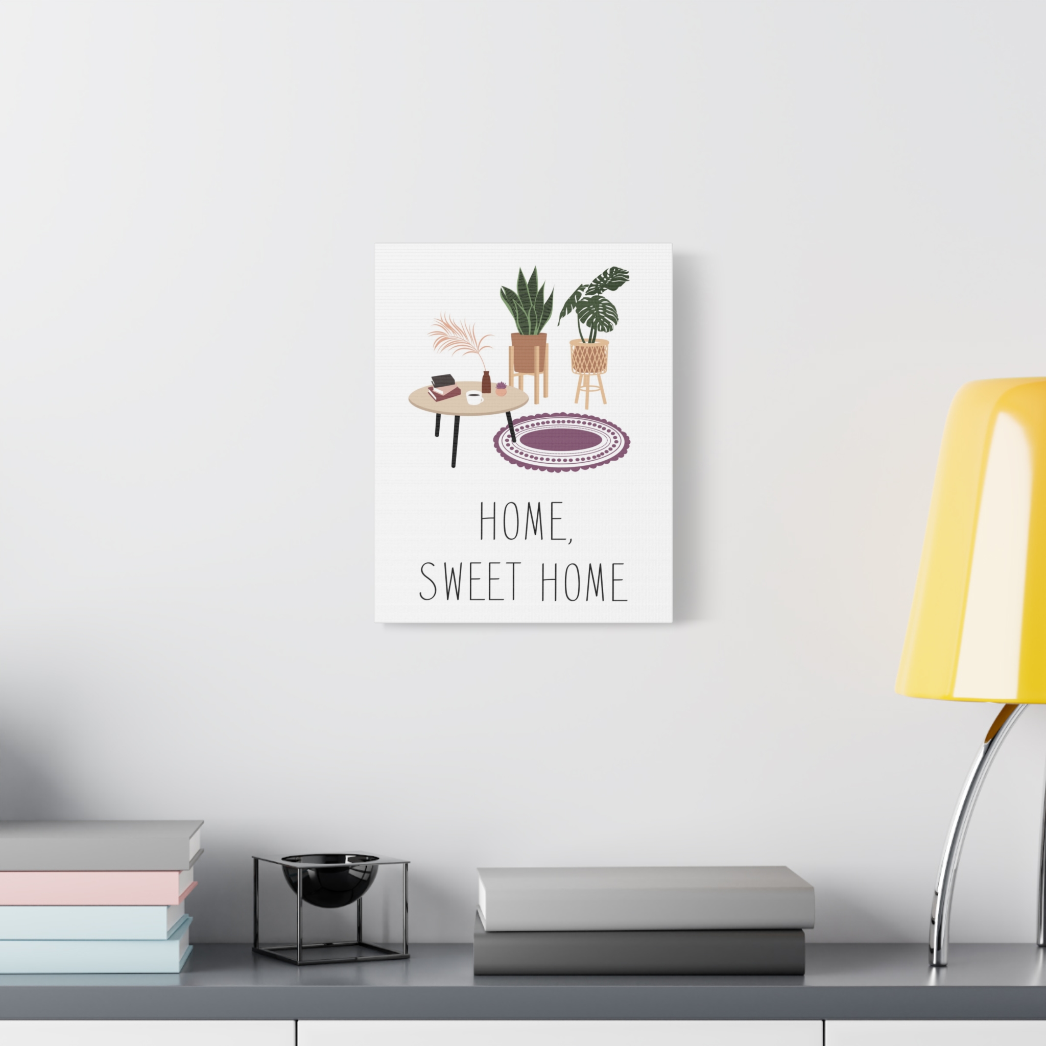 Home Sweet Home Canvas Wall Art