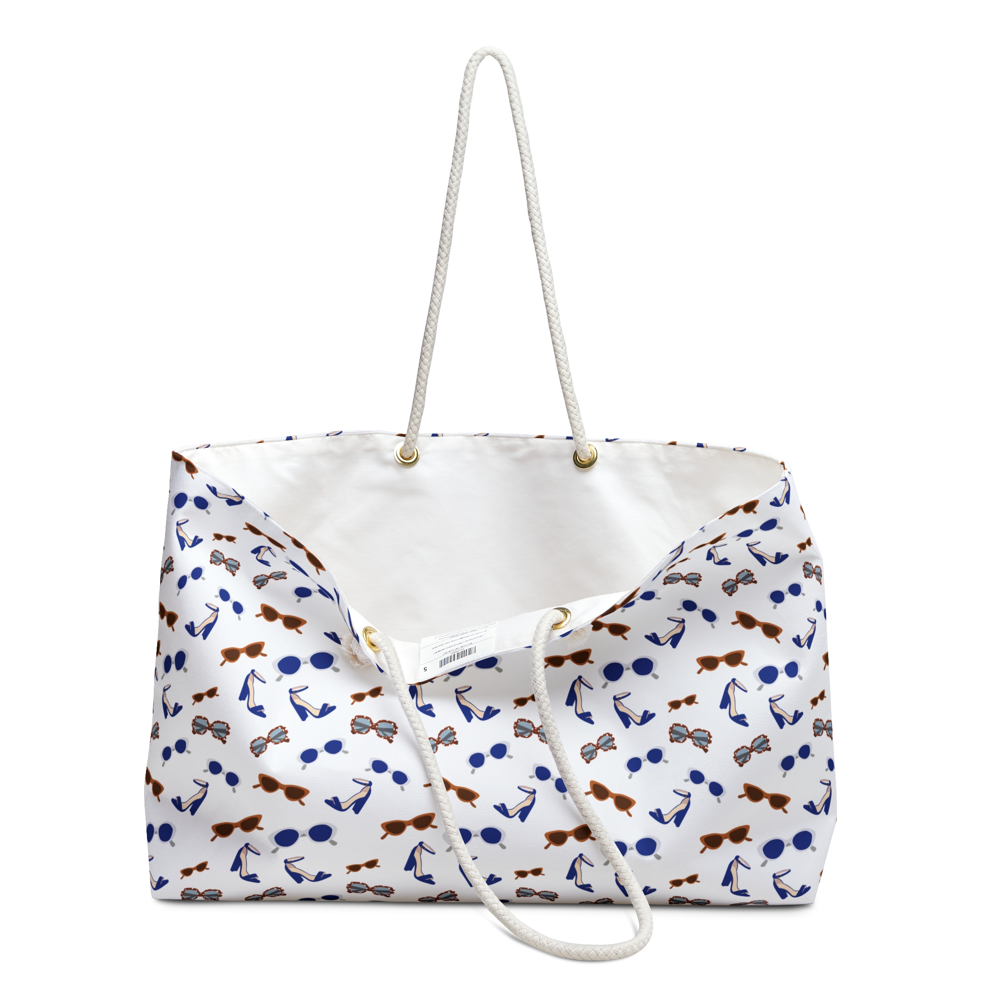Sunglasses and Sandals Weekender Travel Tote Bag