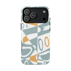 Abstract Retro Swirl Design Magnetic Phone Case