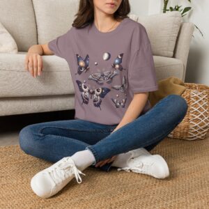 Celestial Moths Moon Phase T-Shirt