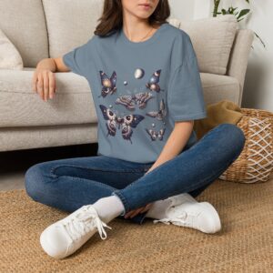Celestial Moths Moon Phase T-Shirt