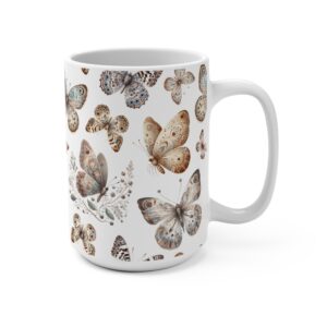 Butterfly Meadow 15oz Ceramic Mug