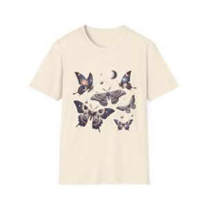 Celestial Moths Moon Phase T-Shirt