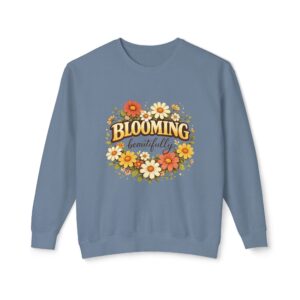 “Blooming Beautiful” Floral Crewneck Sweatshirt