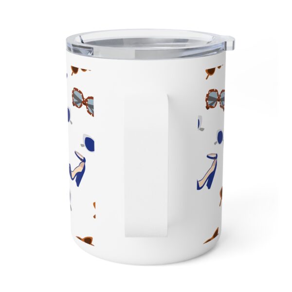Blue Heels & Sunglasses 10oz Insulated Coffee Mug