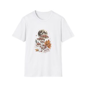 Vintage Moonlit Toadstool Mushroom T-Shirt