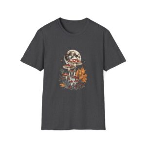 Vintage Moonlit Toadstool Mushroom T-Shirt