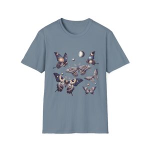 Celestial Moths Moon Phase T-Shirt