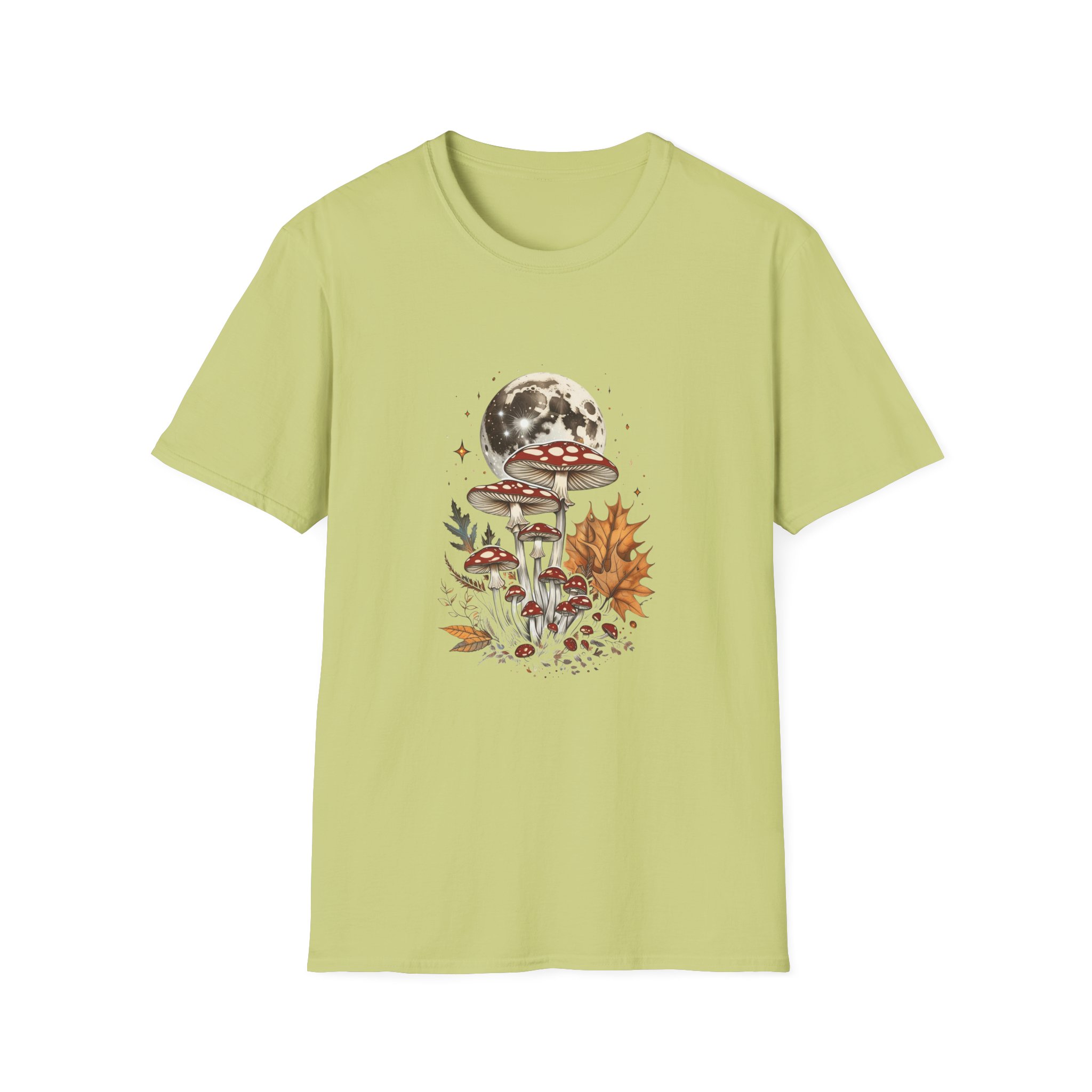 Vintage Moonlit Toadstool Mushroom T-Shirt Vintage Moonlit Toadstool Mushroom T-Shirt