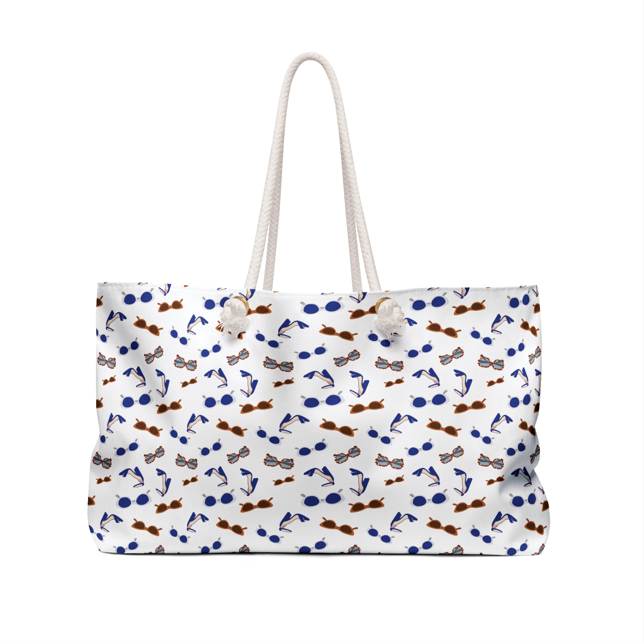 Sunglasses and Sandals Weekender Travel Tote Bag