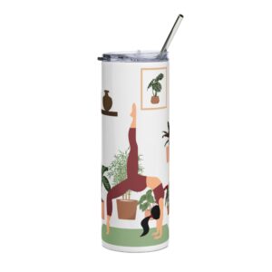 Yoga & Indoor Garden Stainless Steel Travel Cup 20oz