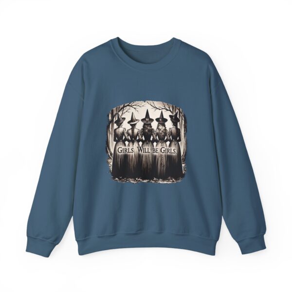 Girls Will Be Girls Witch Crewneck Sweatshirt