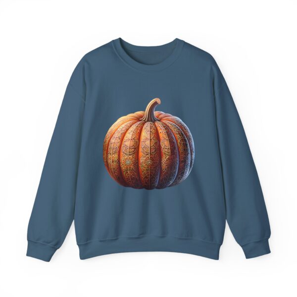 Vintage Autumn Pumpkin Crewneck Sweatshirt