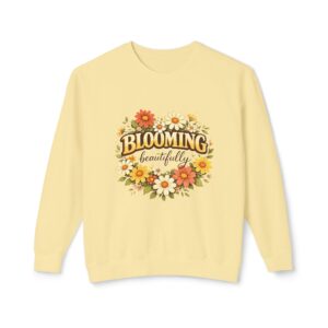 “Blooming Beautiful” Floral Crewneck Sweatshirt