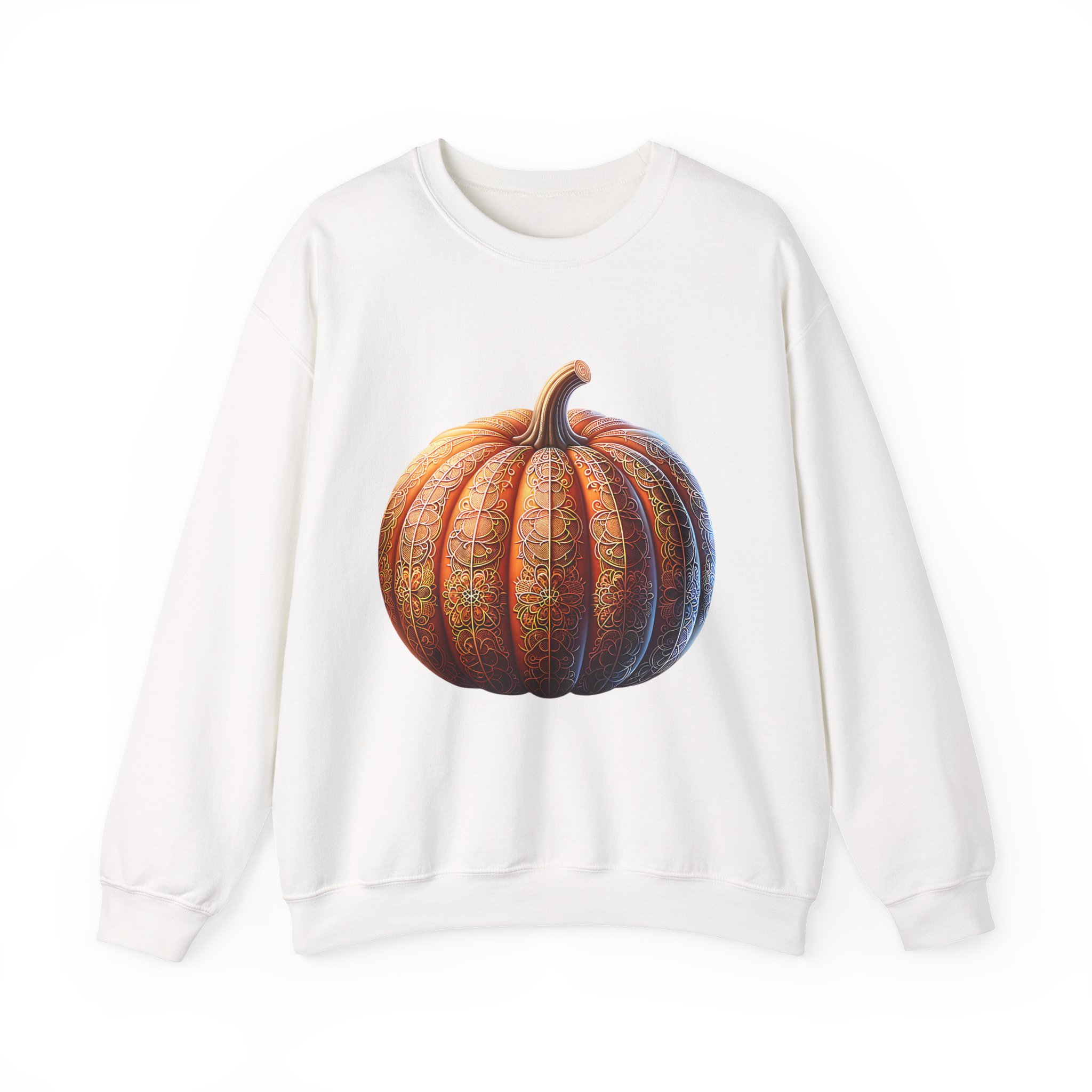 Vintage Autumn Pumpkin Crewneck Sweatshirt