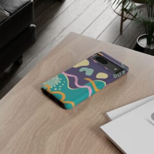 Abstract Colorful Wave Phone Case