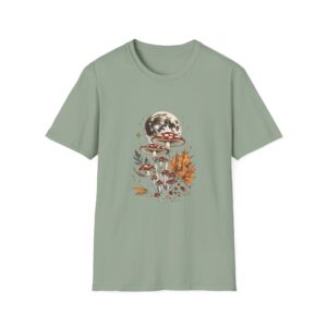Vintage Moonlit Toadstool Mushroom T-Shirt