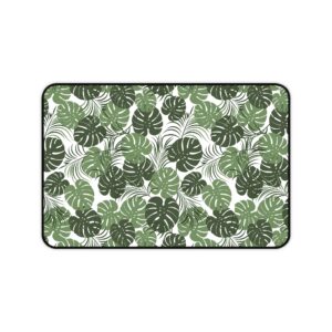 Tropical Monstera Office Desk Mat