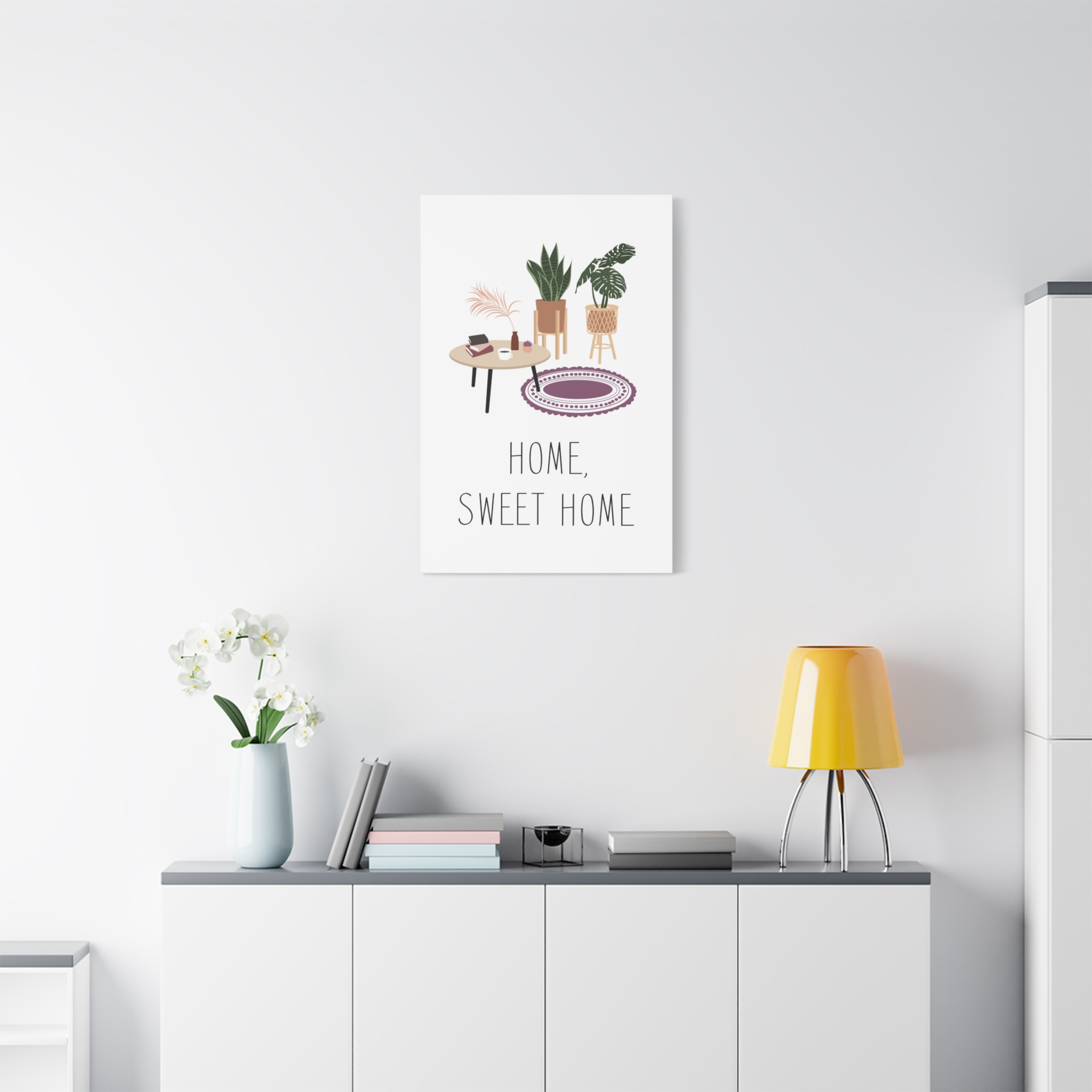 Home Sweet Home Canvas Wall Art