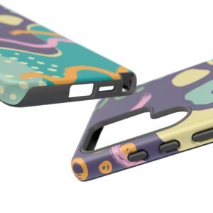 Abstract Colorful Wave Phone Case