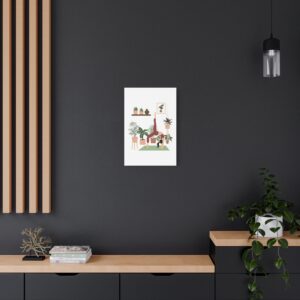 Yoga Pose Canvas Print