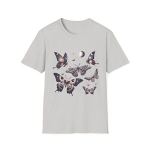 Celestial Moths Moon Phase T-Shirt