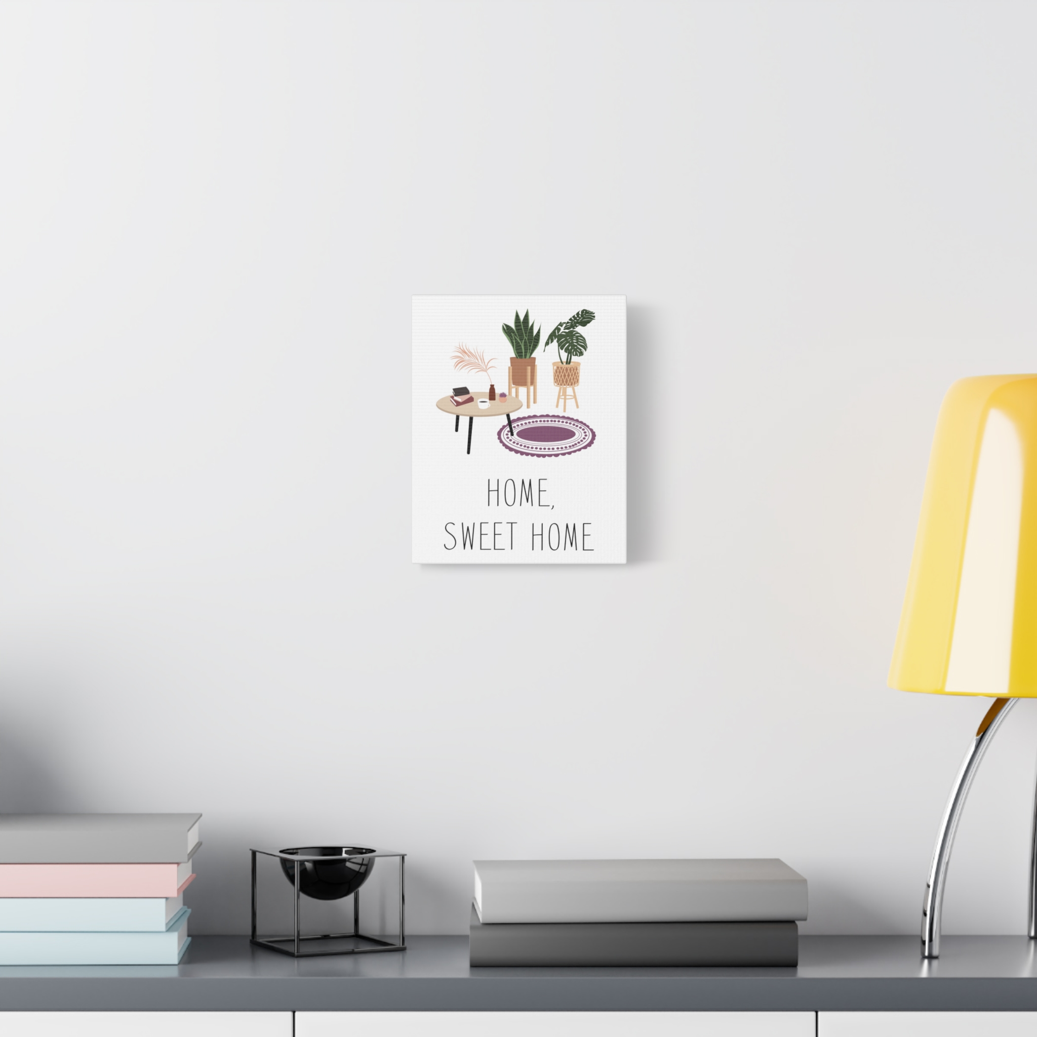 Home Sweet Home Canvas Wall Art