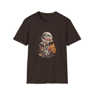 Vintage Moonlit Toadstool Mushroom T-Shirt