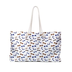 Sunglasses and Sandals Weekender Travel Tote Bag