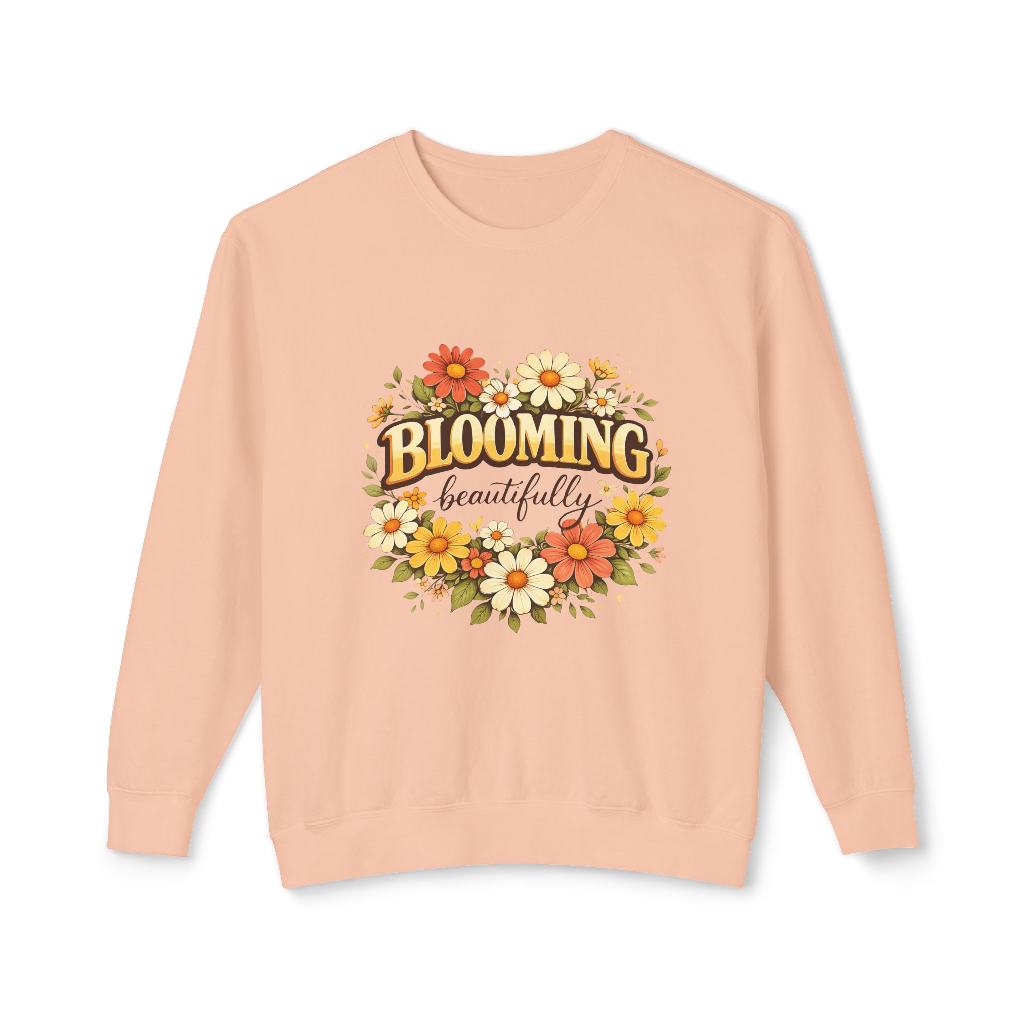 “Blooming Beautiful” Floral Crewneck Sweatshirt