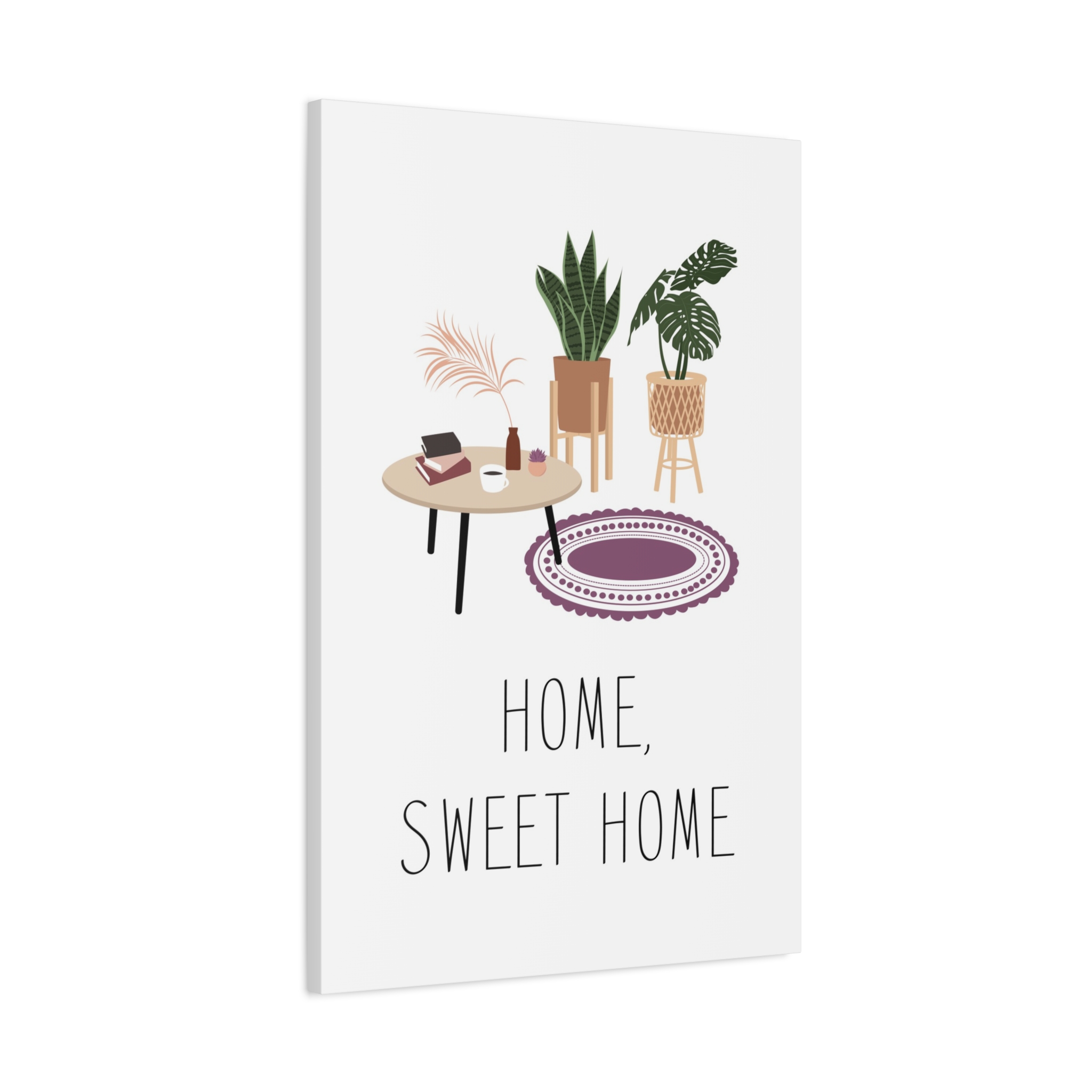 Home Sweet Home Canvas Wall Art