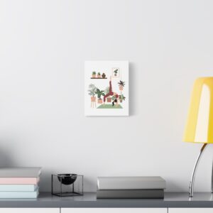 Yoga Pose Canvas Print