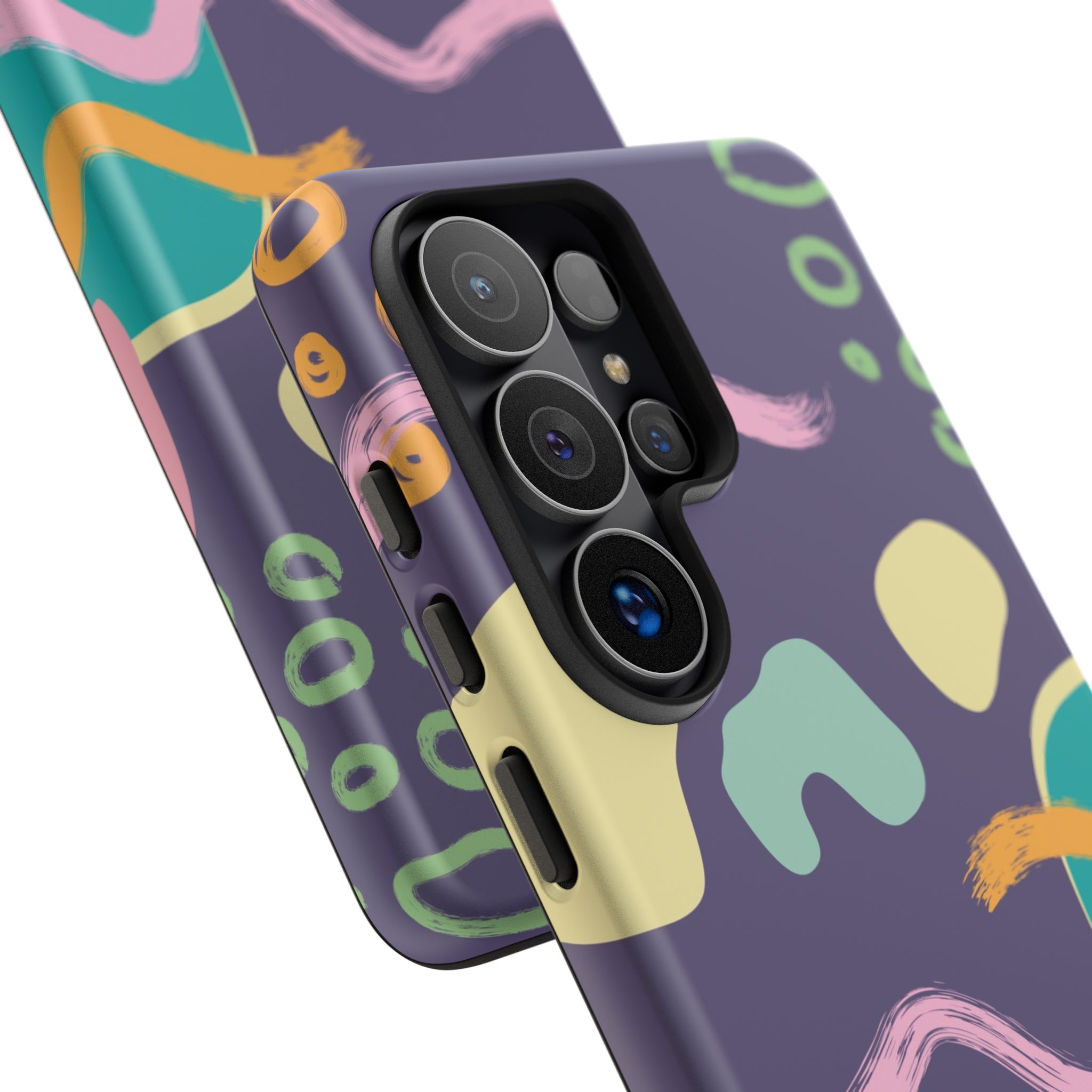 Abstract Colorful Wave Phone Case
