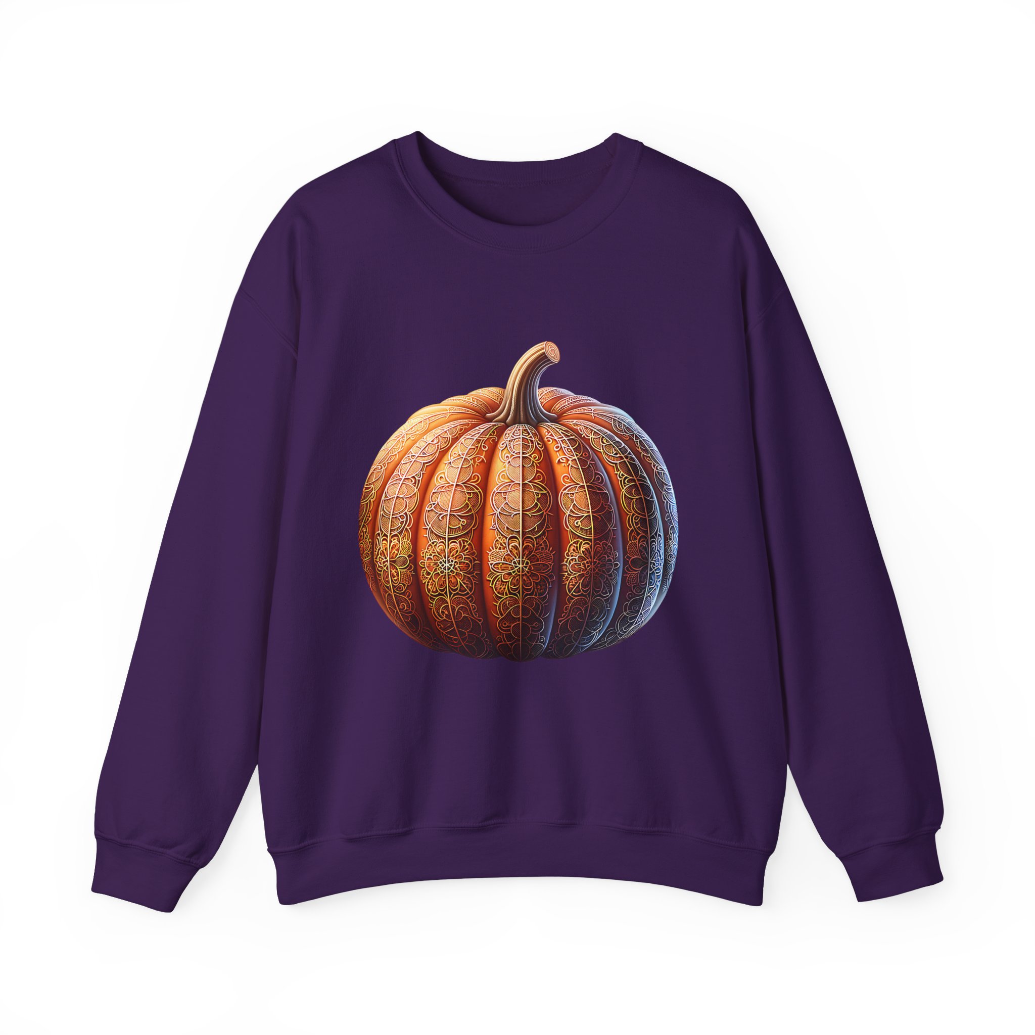 Vintage Autumn Pumpkin Crewneck Sweatshirt