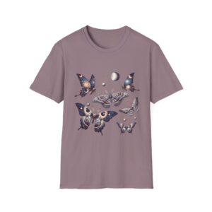 Celestial Moths Moon Phase T-Shirt