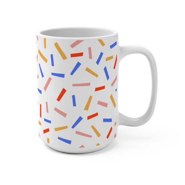 Confetti Sprinkle 15oz Ceramic Mug