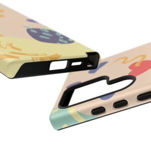 Abstract Heart & Shapes Phone Case