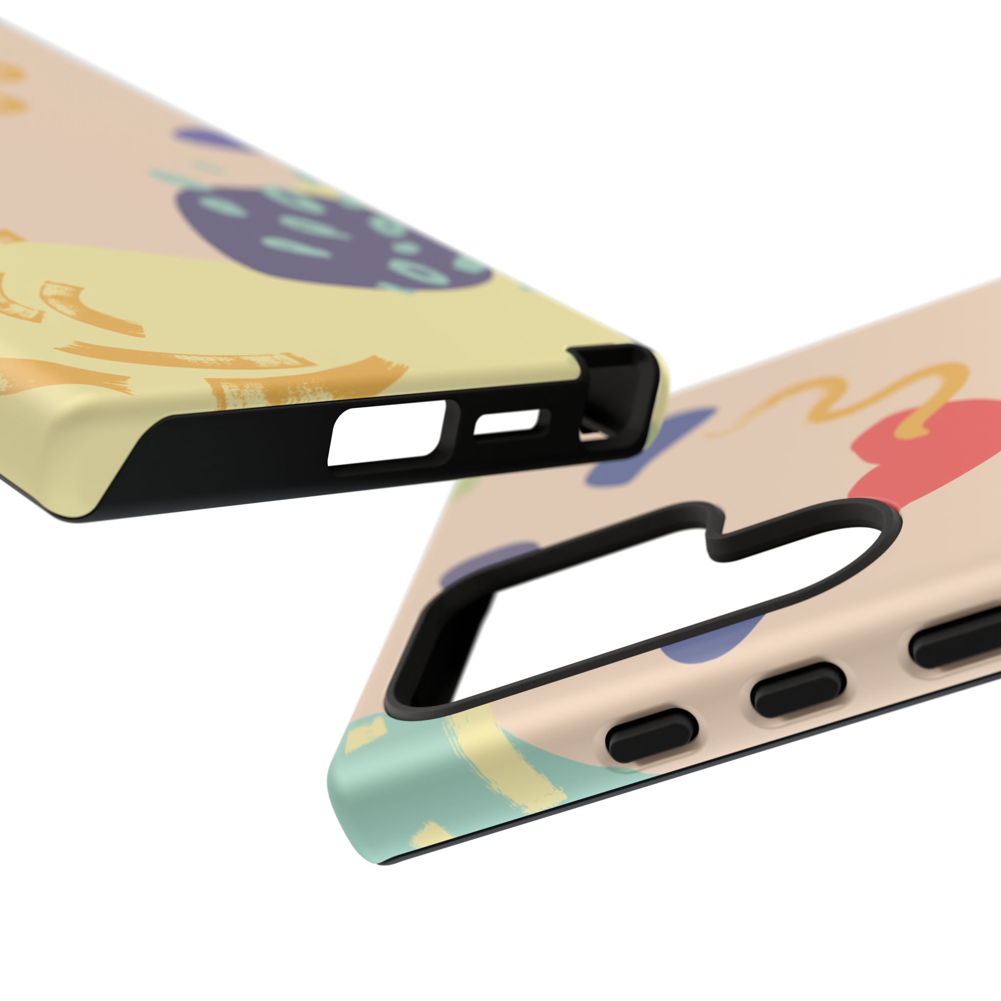 Abstract Heart & Shapes Phone Case