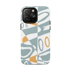 Abstract Retro Swirl Design Magnetic Phone Case