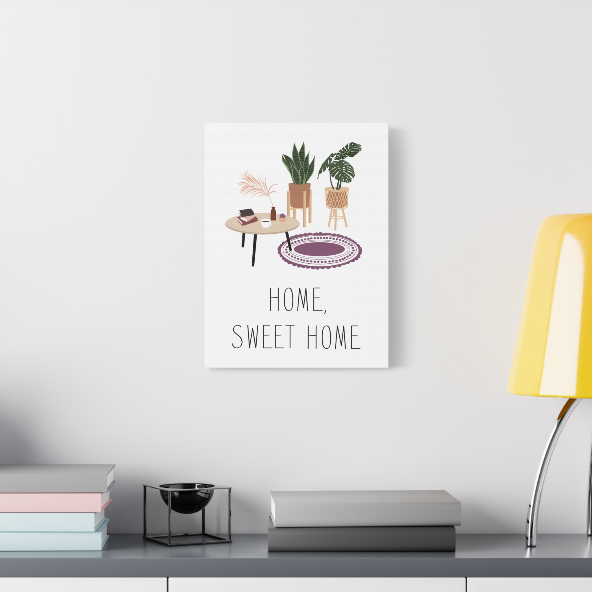 Home Sweet Home Canvas Wall Art