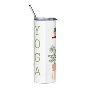 Yoga & Indoor Garden Stainless Steel Travel Cup 20oz