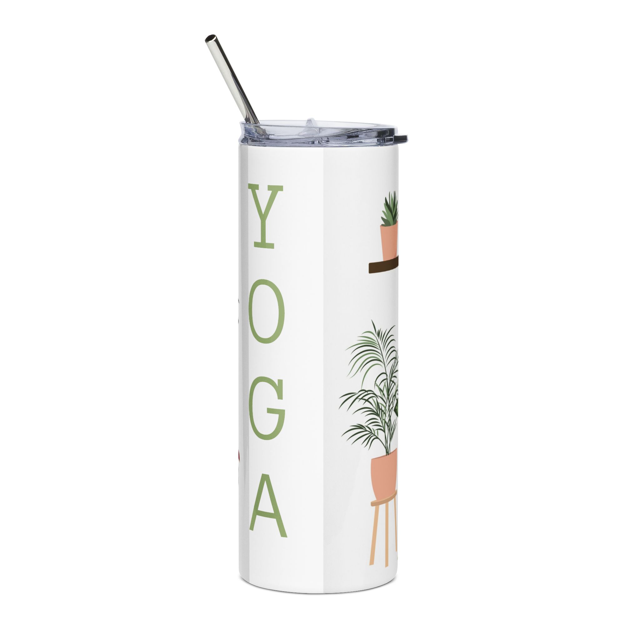 Yoga & Indoor Garden Stainless Steel Travel Cup 20oz