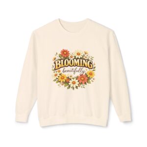 “Blooming Beautiful” Floral Crewneck Sweatshirt