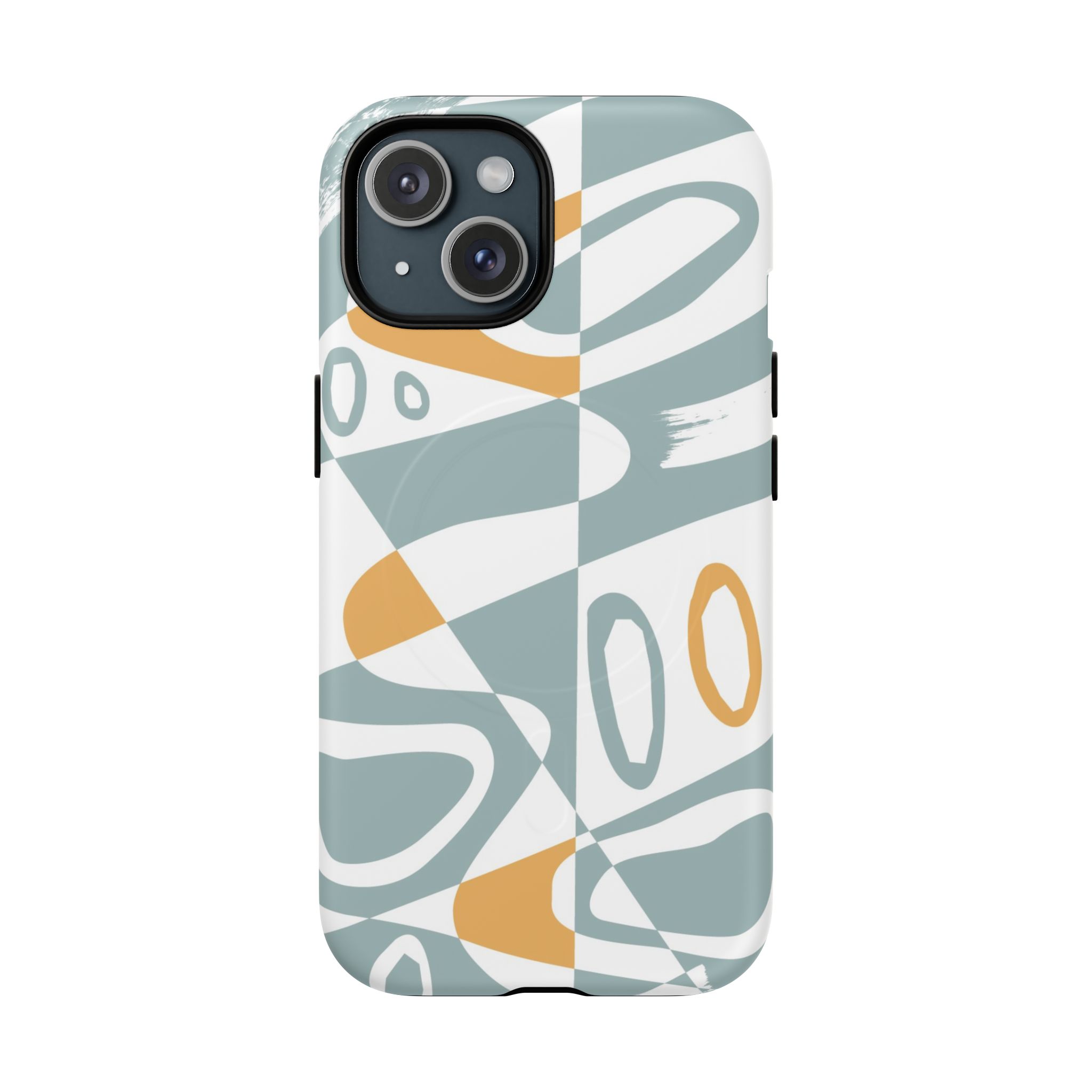 Abstract Retro Swirl Design Magnetic Phone Case Abstract Retro Swirl Design Magnetic Phone Case