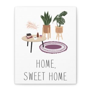 Home Sweet Home Canvas Wall Art