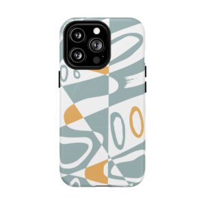 Abstract Retro Swirl Design Magnetic Phone Case
