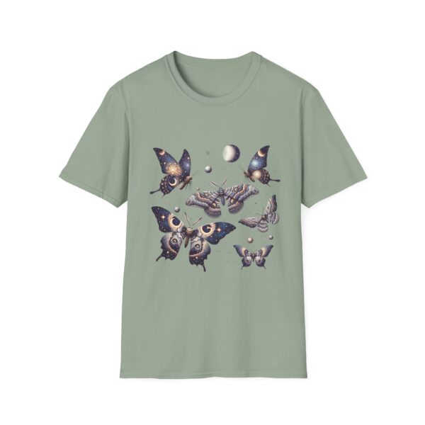 Celestial Moths Moon Phase T-Shirt