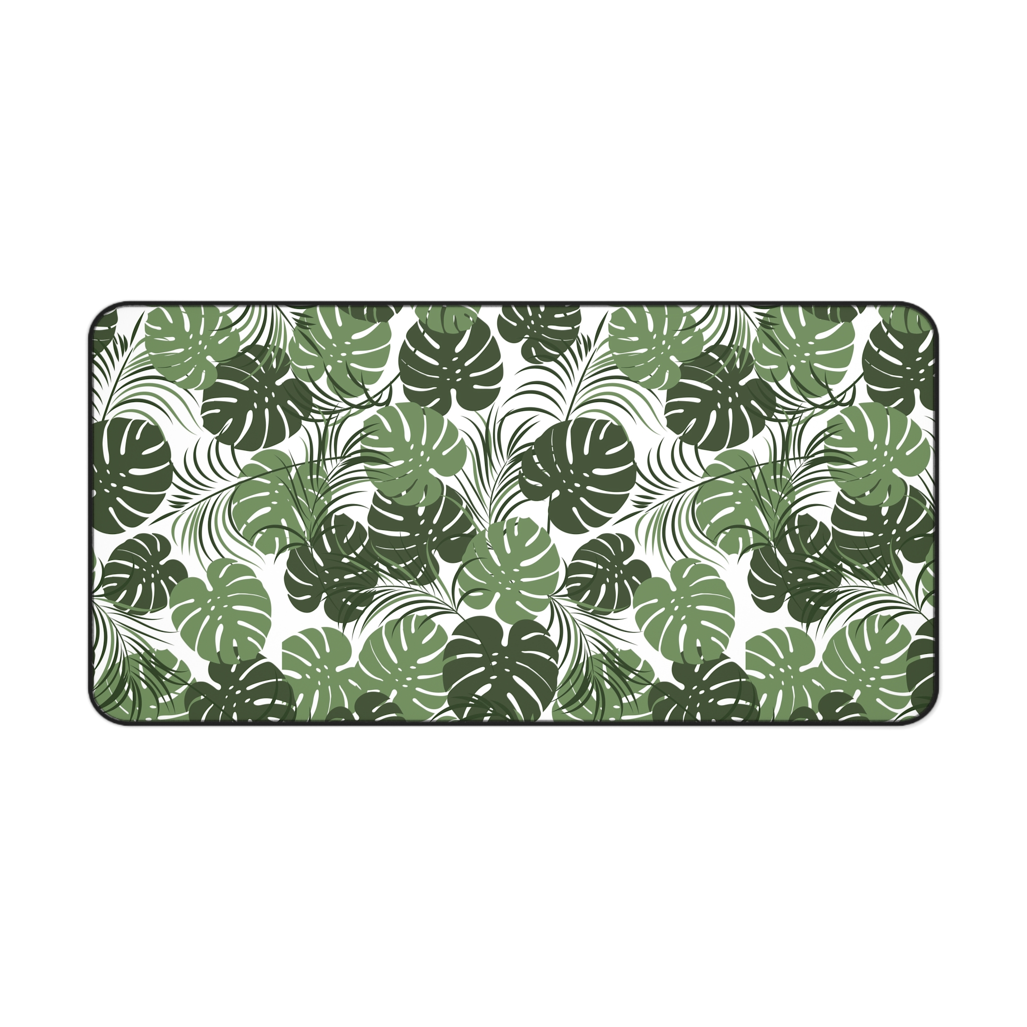 Tropical Monstera Office Desk Mat