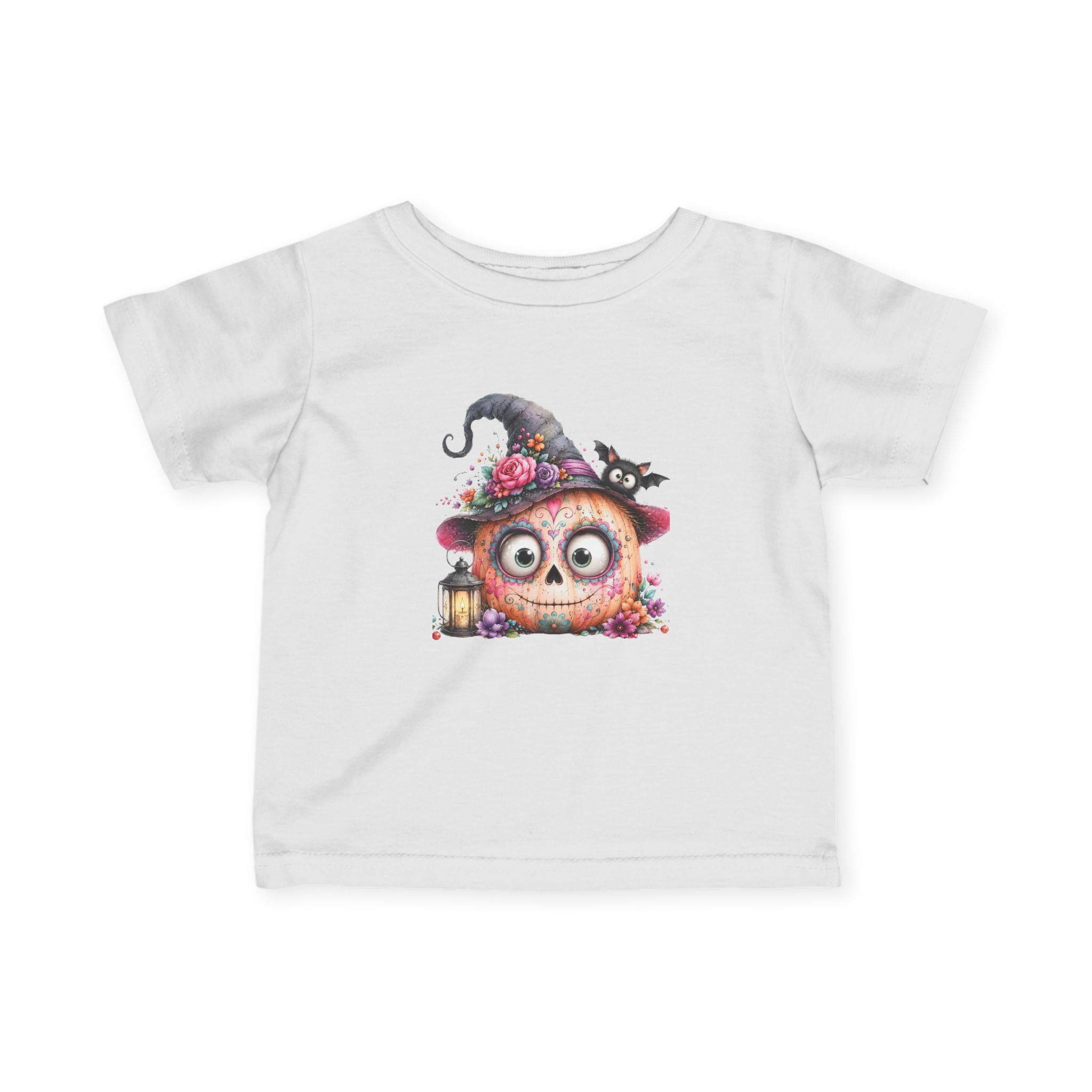 Cute Pumpkin Witch Infant Halloween Tee
